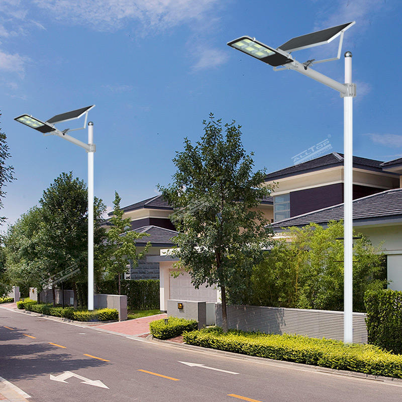ALLTOP High lumen Bridgelux smd IP65 waterproof outdoor 100w integrated solar led street light