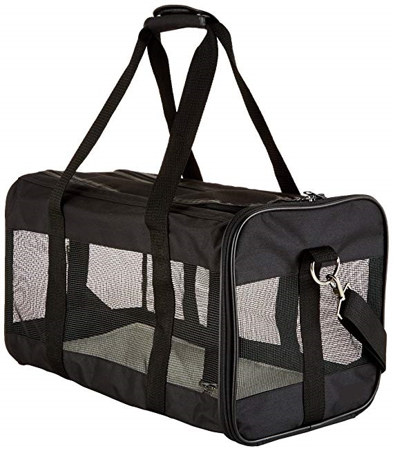 Soft-Sided large spacious tote breathablePet Travel bag for Cats and Dogs