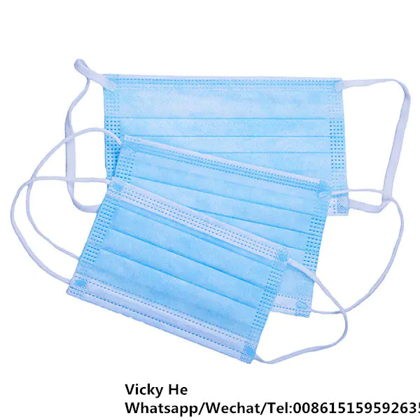 High Quality 3ply Disposable Face Mask Manufacturer