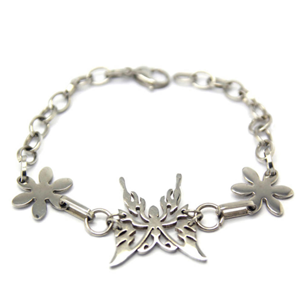 product-BEYALY-Stainless steel butterfly chain jewelry fashion bracelet-img-2