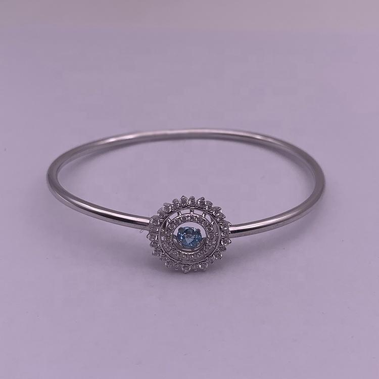 product-Characteristic Gemstone Silver Prom Jewelry Platinum Bracelet-BEYALY-img-3