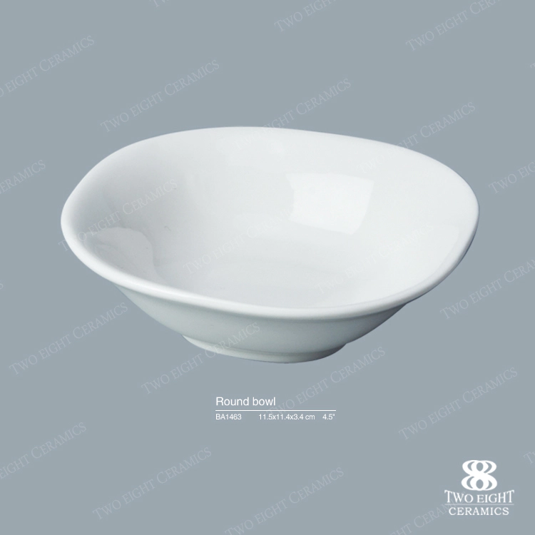 hotel restaurant tableware supplies durable china porcelain bowl