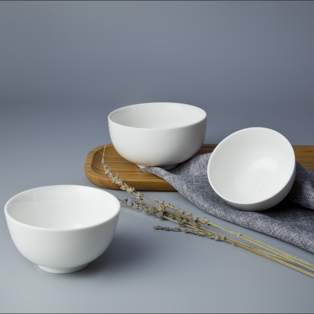 High profile hotel products fine ceramic coconut fruit small porcelain bowls