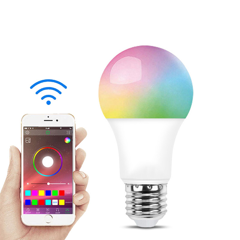 New Design High Quality 9W RGB Color LED Bulb 110V 220V Tuya Smart Lamp Change With Alexa Google