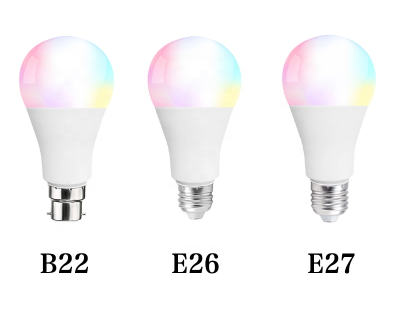 2020 Tuya Smart Wireless Wifi LED Light Bulb Colorful Wifi Led Smart Bulb best smart light bulbs for google home