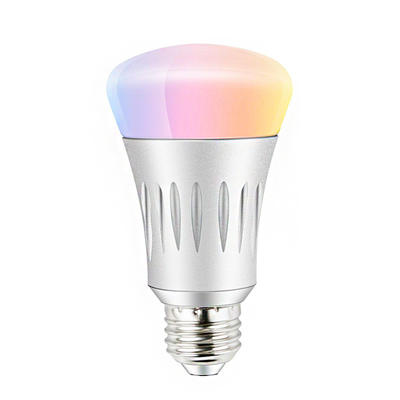 Shenzhen Factory Indoor RGB CCT Aluminum Wifi Smart Lamp Bulb Dimmable Lighting Smart Bulb