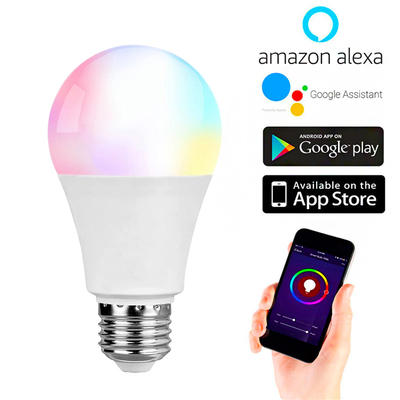 Wifi Indoor Home lighting Bulb Adapt Wifi Smart Led Filament Bulb Tuya App Controlled Led Lights Works With Amazon Alexa
