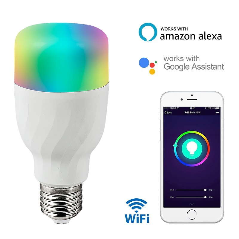 9W E27 Alexa smart led bulb light