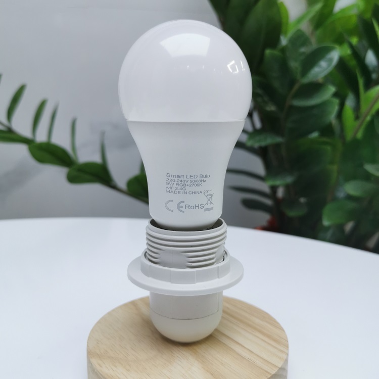 Tuya Google assistant New Arrive E27 7w Smart Bulb Wifi LED Bulbs RGBWWifi Smart Bulb