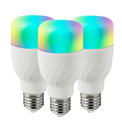 Alexa Led Street Light WiFi Bulb Remote Control IOT 7w 9w rgb Colorful Smart Bulb