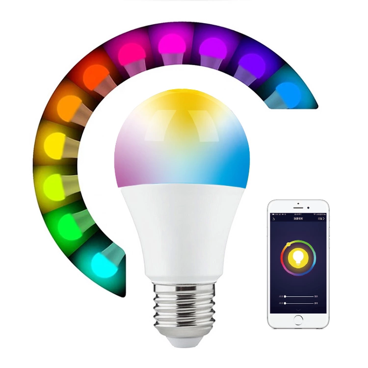 Smart App Control Smart LED Light Lamp Wifi Google Alexa Google Assistant A60 7W 9W E27 E26 Bulbs