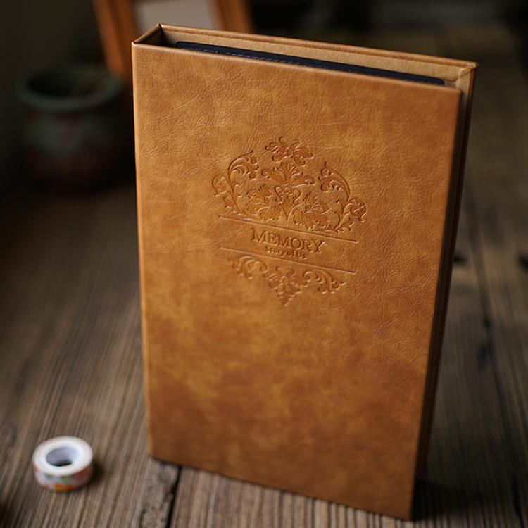 product-Dezheng-New Style 12 Inch Leather Photo Albums With OPP Plastic Sleeves And Paper Inner Page-1