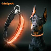 Hot Selling Products led PetCollar And Leash For Puppy cute dog collar