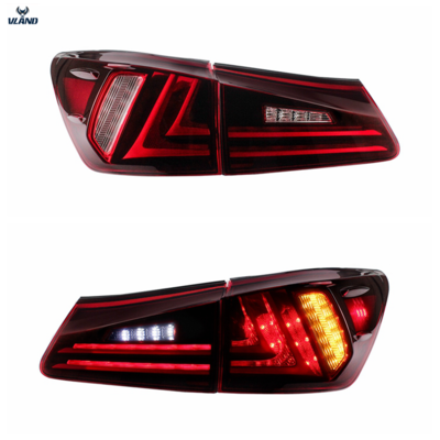 VLAND factory for car accessory taillamp for IS250 led tail light 2006 2007 2008 2009 2010 2011 2012 for IS350 back lamp LED DRL