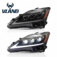 2019 New Vland factory for IS250 IS300 Headlight 2006 2007 2008 2009 2010 2011 2012 for is250 With moving signal and Amber Color