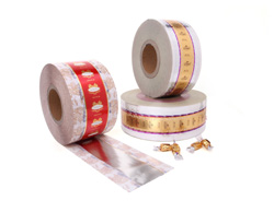 KOLYSENOEM Printable food grade twistable Candy Wrapping plastic film PVC twist film Wholesale