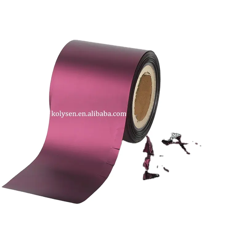 KOLYSENPrinted food grade candy wrapping PET twist film roll Verified Supplier in china