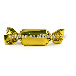 KOLYSENPrinted food grade candy wrapping PET twist film roll Verified Supplier in china