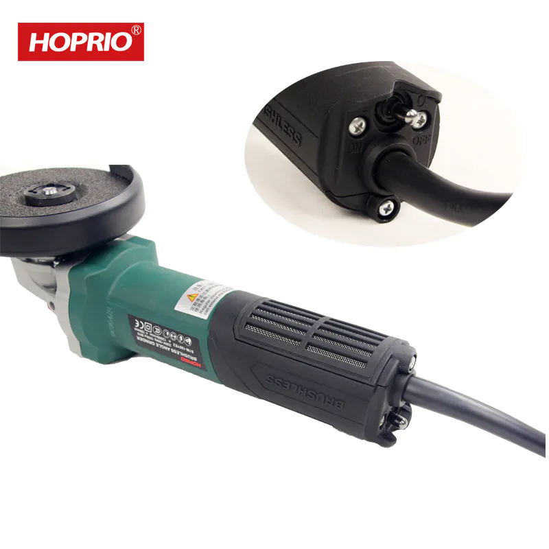 Hoprio Brushless Mini Free Maintenance industrial grinding machine 4 inch S1M-100YE2