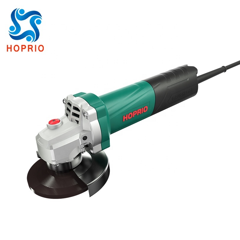 HOPRIO S1M-100YE2 220V 12000RPM 4 inch brushless angle grinder power tool OEMODM