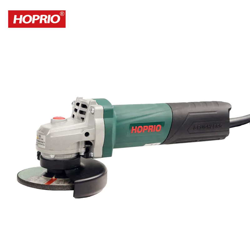 Hoprio 4 inch 1050w high work performance 100 mm mini powerful electric angle grinder machine