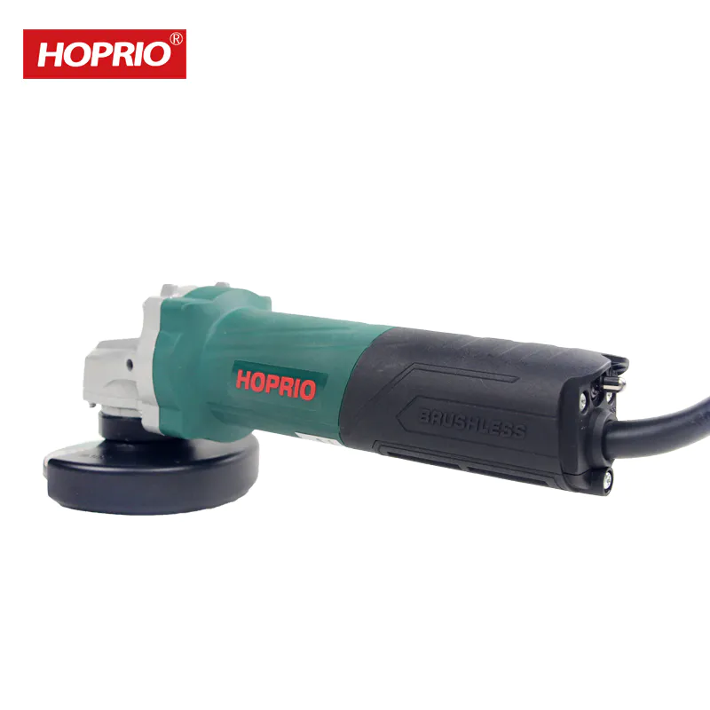 Hoprio Brushless 100mm 4 Inch 1050W Top Quality Brushless Small Hand Grinder S1M-100YE2 From China