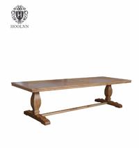 Oak Restaurant Dining Table Solid Wood