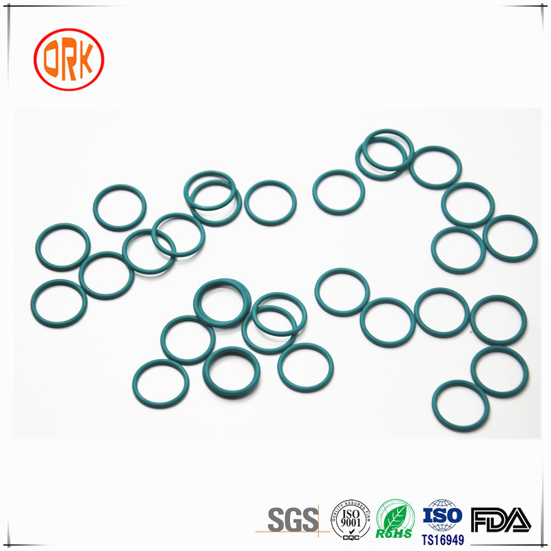 Green Silicone Rubber Heat Resistance O-Ring for Mechanical Equipment