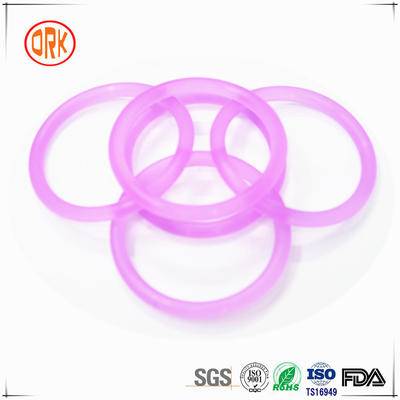 Purple Translucent Silicon Rubber Seals O-Ring