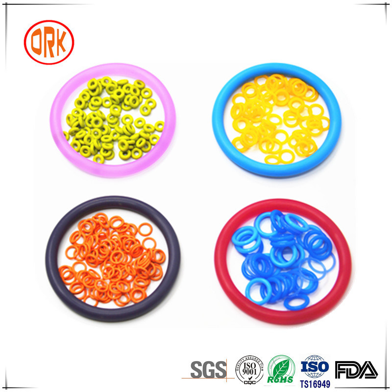 Colored Silicone Water Resistance O Ring with FDA Report