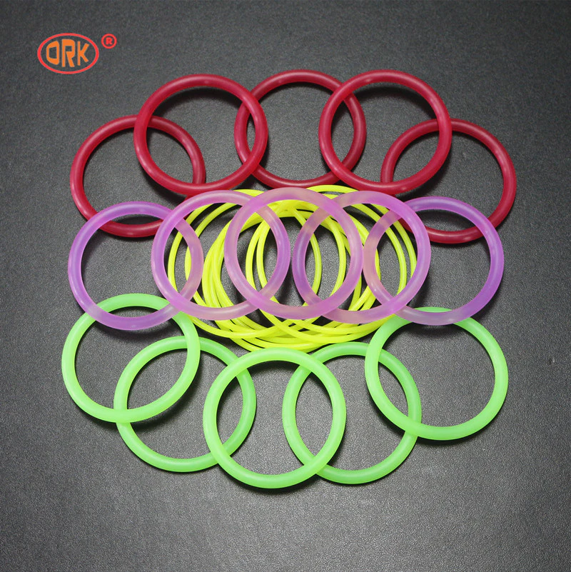Clear Silicone Colored Rubber O Rings