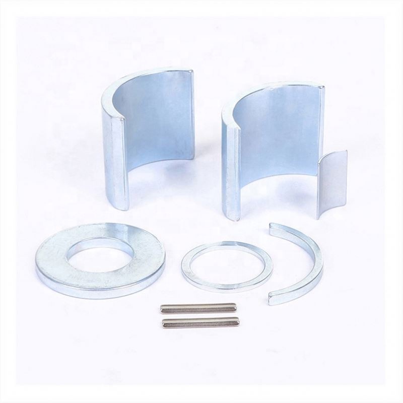 China ndfeb magnet manufacturer durable strong ndfeb segment permanent arc block magnet