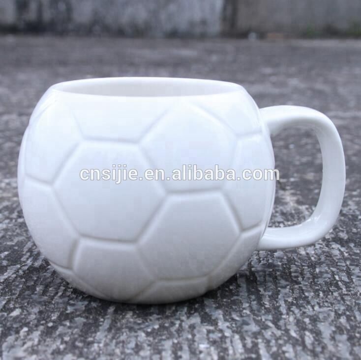 Europe custom football coffee mug for football fans collection mug
