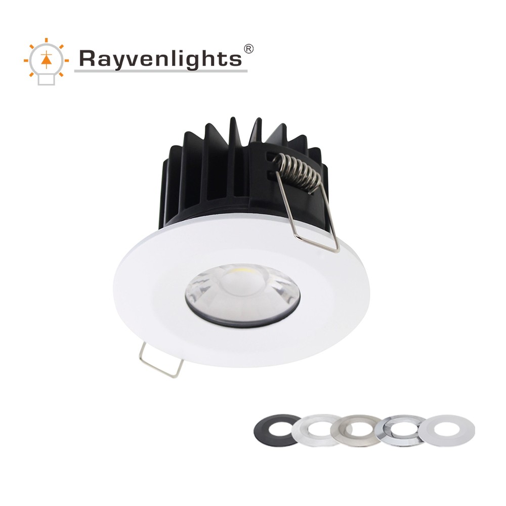 Best selling led fire-rated recessed downlight fire ip65 waterproof fireproof