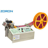 Automatic die color ribboncutting cloth cold and hot label belt cutting machine