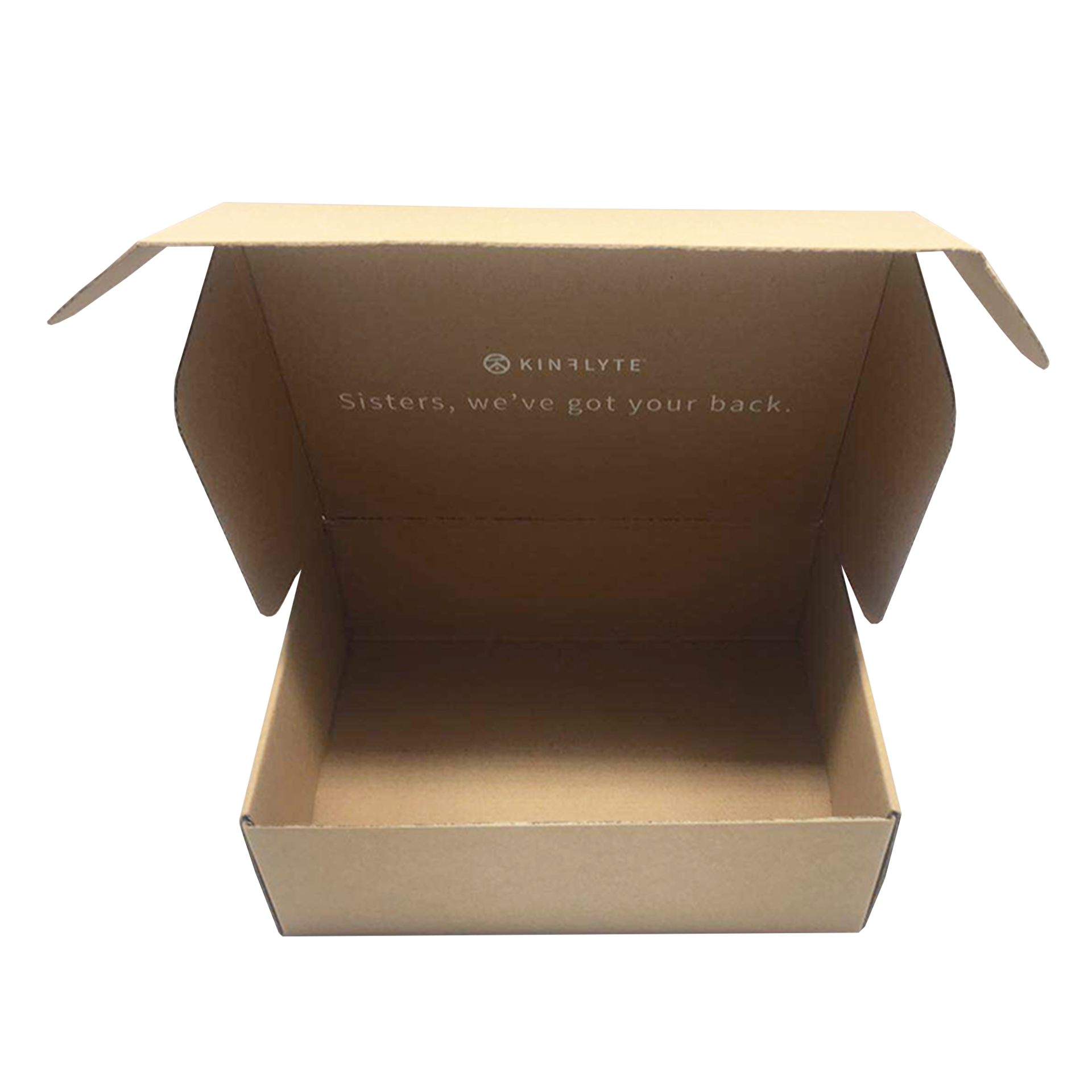 Custom Printed brown kraft paper foldable Shipper Paper Packaging skin care cosmetics Corrugated Shipping Box