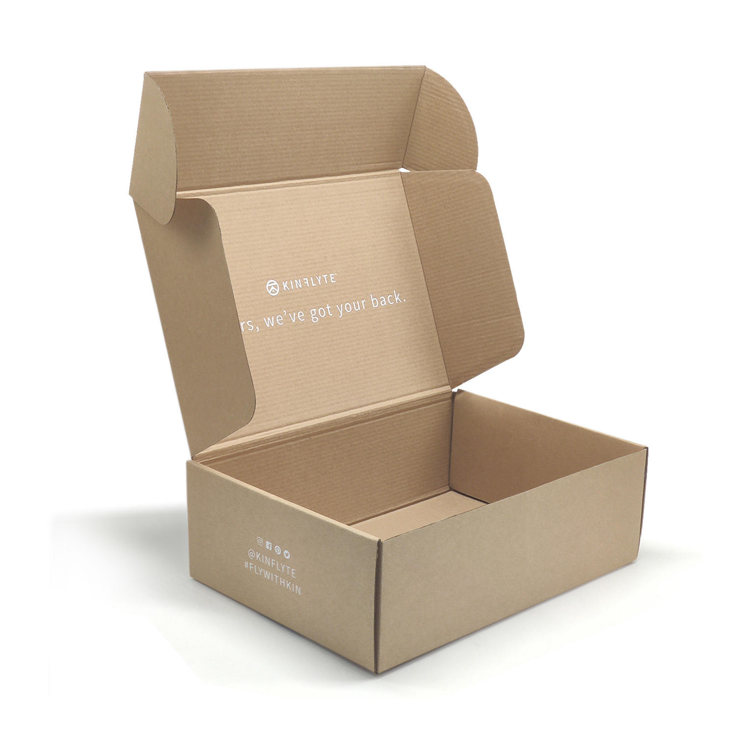 Custom folding kraft eco friendly pack suit kraft shoe moving shipping box