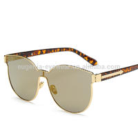 EUGENIA Wholesale custom logo top quality square metal frame new alloy sunglasses 2020