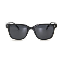 EUGENIA square frame italy design factory price classic shape simple color custom logo sunglasses