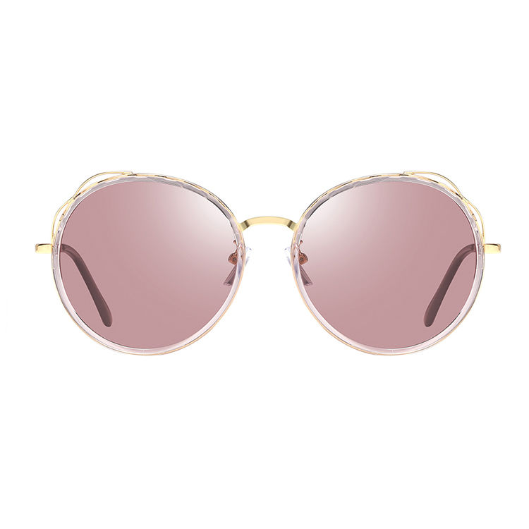 EUGENIAWomen Polarized Sun Glasses Round UV400 Brand Design Sunglasses
