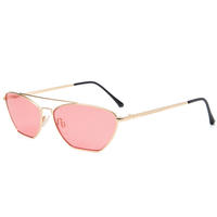 EUGENIA 2020 Classic Retro Steampunk Women GlassesMetal Frame Clear Lens Tinted Sun Sunglasses