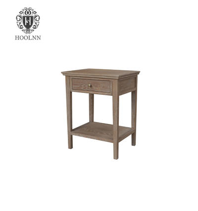 French-style Antique Wooden Nightstand HL292-103