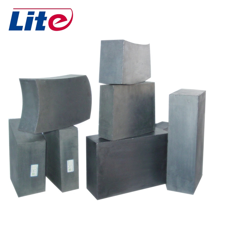 High Purity Refractory Clay Bonded Silicon Carbide SiC Bricks for Copper Refining Furnace