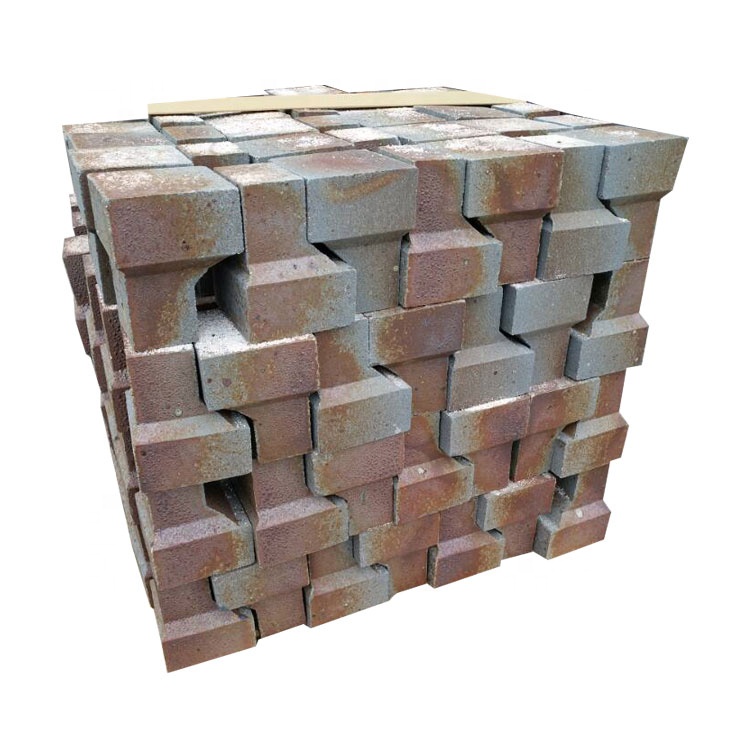 Oxidation resistance refractory Si3N4 bonded SiC brick for aluminium electrolysis cell