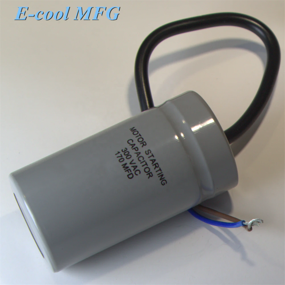 Electrolytic air conditioner CD60 450V 50/60hz aluminum ac motor starting refrigerator capacitor