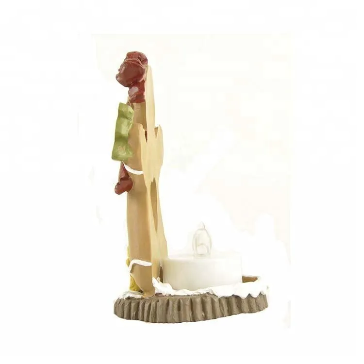 High quality lady christmas ornaments tree decorations tabletop figurine