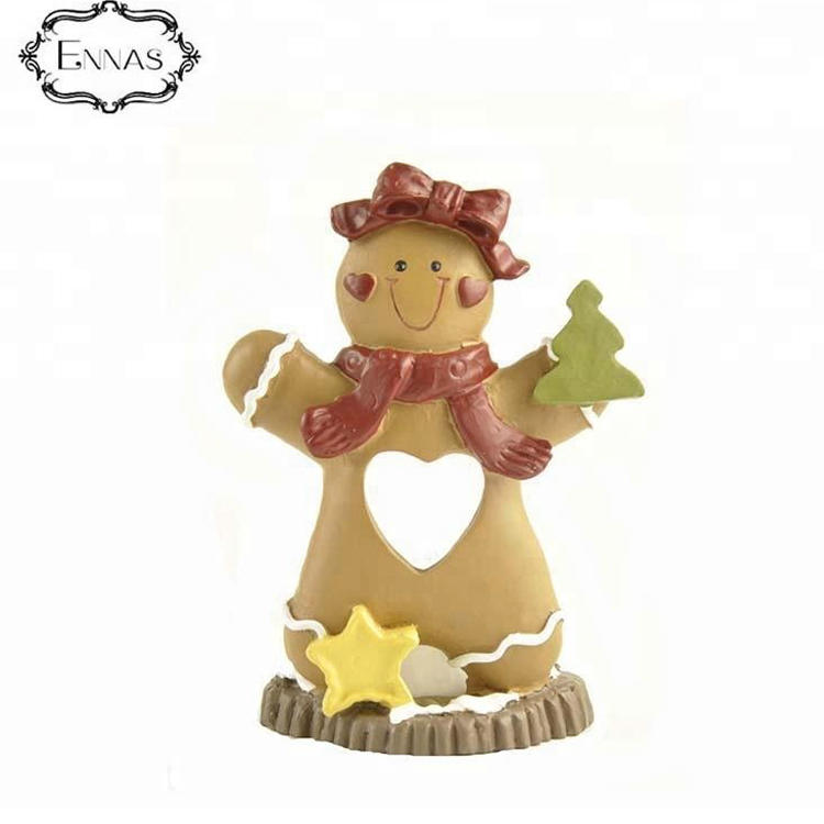 High quality lady christmas ornaments tree decorations tabletop figurine
