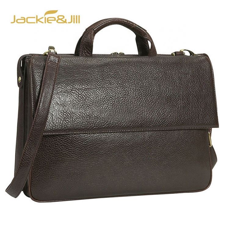 GF-J625 2020trend genuineleather shoulder briefcase bag for men