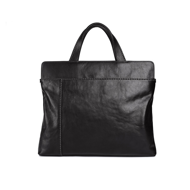 2020 Fashion Business Leather Men Briefcase Laptop Handbag Tote Casual Man Bag For male Shoulder Bag Male Office Messenger Bag