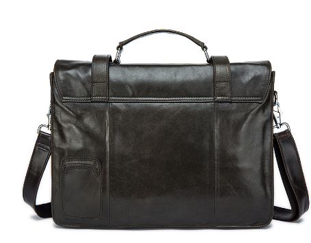 Custom Genuine LeatherBusinessLeather Briefcase Document Men Bags laptopBags